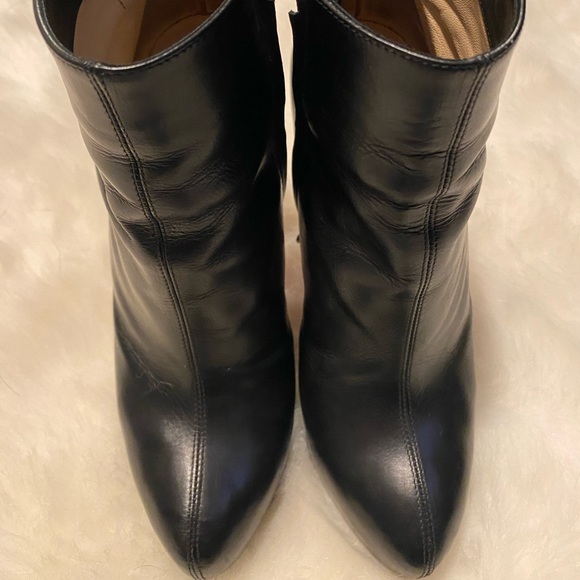Christian Louboutin Black Nappa leather Bianca Booty Size 38.5 - Picture 2 of 13